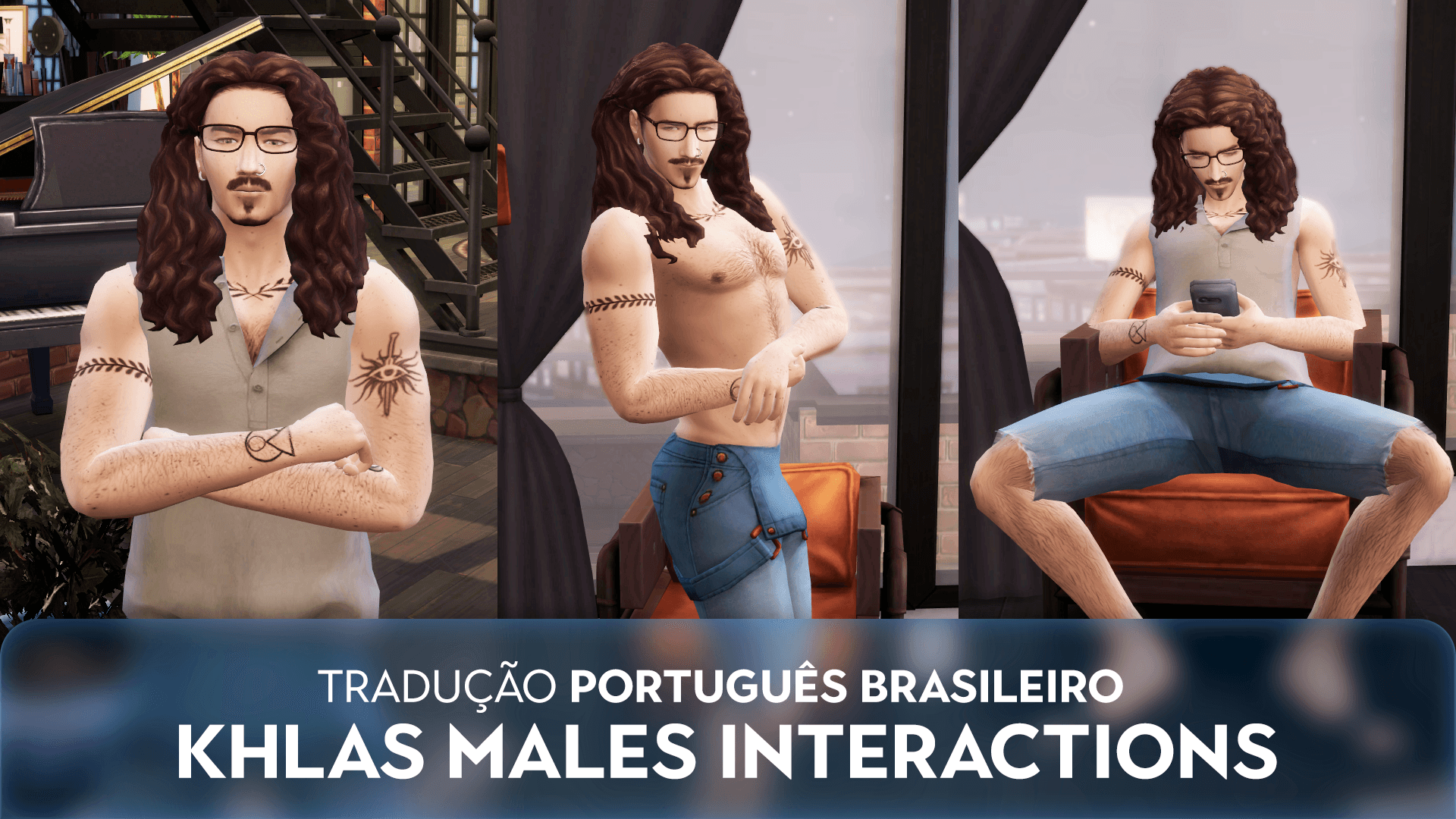 Tradução Mod Khlas Males Interactions